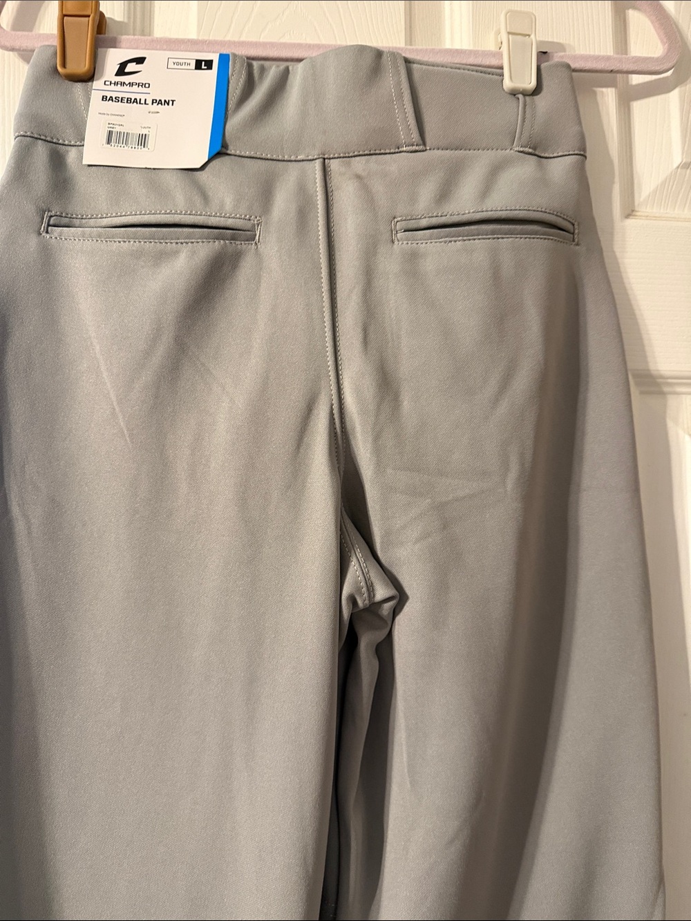 CHAMPRO Youth Gray Baseball Pants